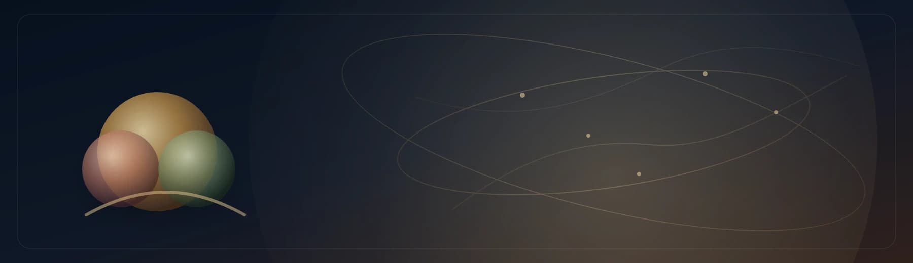A smooth circular workshop motif for live events