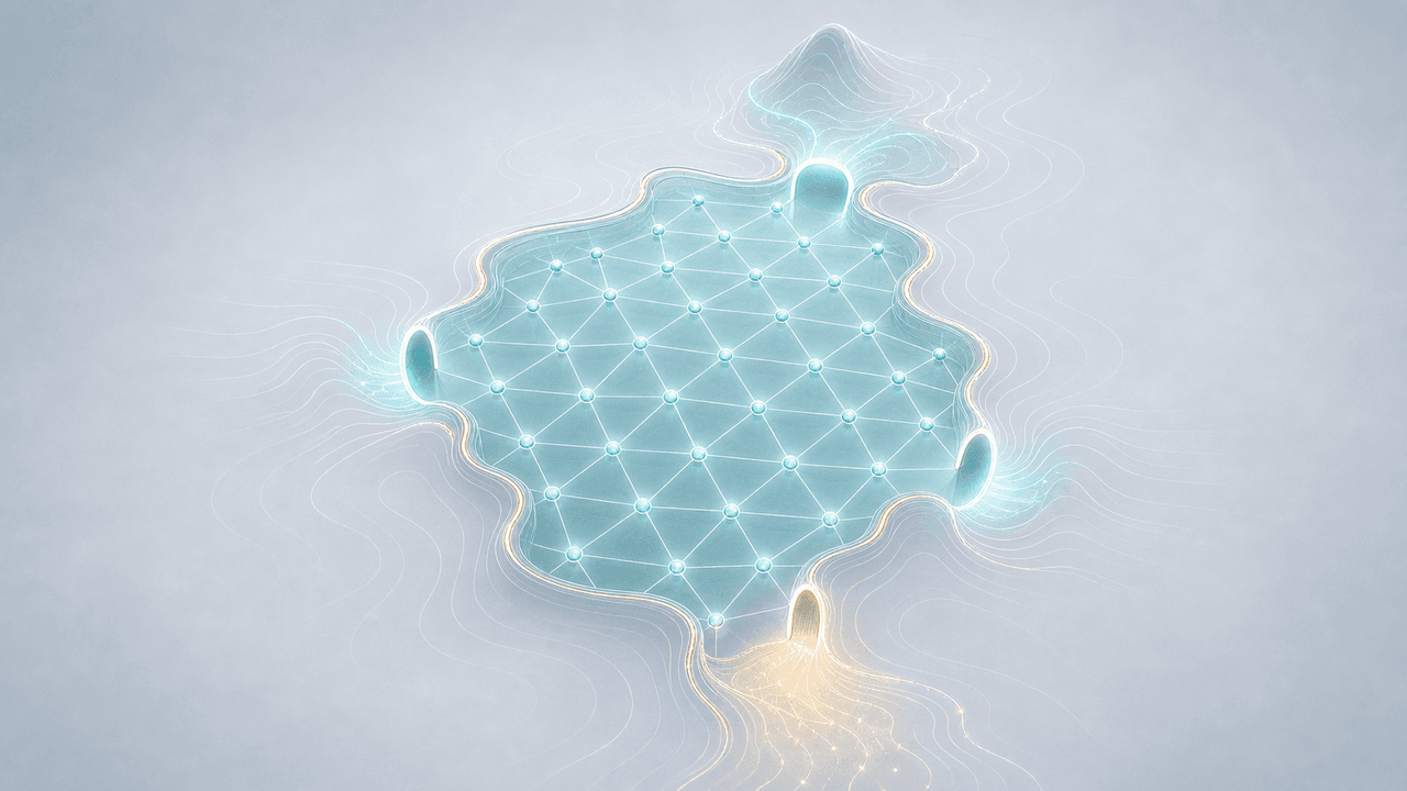 Adaptive landscape illustration for Neutral Network Landscapes: Many Equal-Function States Stay Connected.